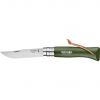 Opinel Zakmes N°08 Tradition Colorama Groen